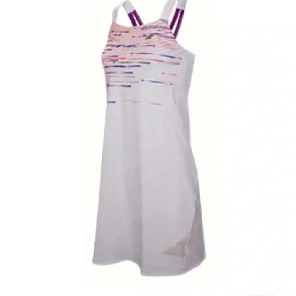 BABOLAT  NWT Y2K tennis dress. Halter dress,striped, activewear,sporty,preppy